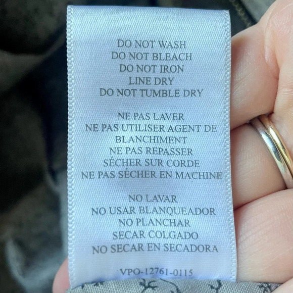 77%OFF❣️Cesca Beige Cream Ribbed Bucket Handbag - Picture 16 of 16